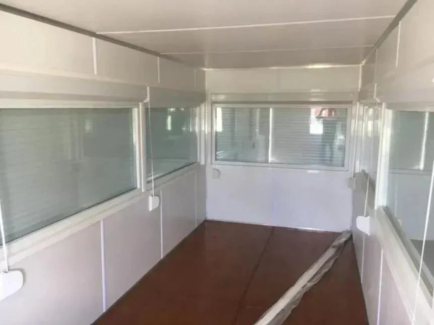 Container d’observation 20 pieds – Bureau de surveillance vitré, isolé et personnalisable