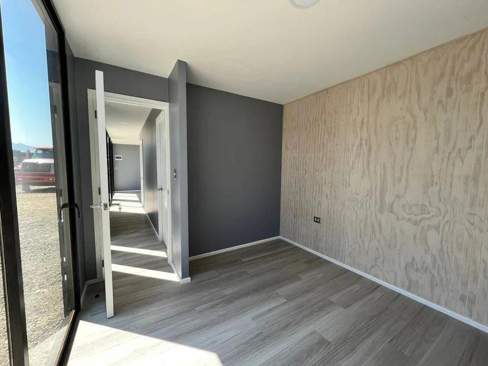Maison modulaire MONTES de 36 m² – 2 chambres, salle de bain et cuisine ouverte