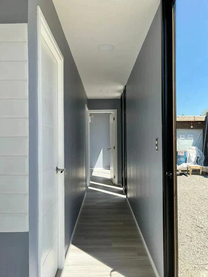 Maison modulaire MONTES de 36 m² – 2 chambres, salle de bain et cuisine ouverte
