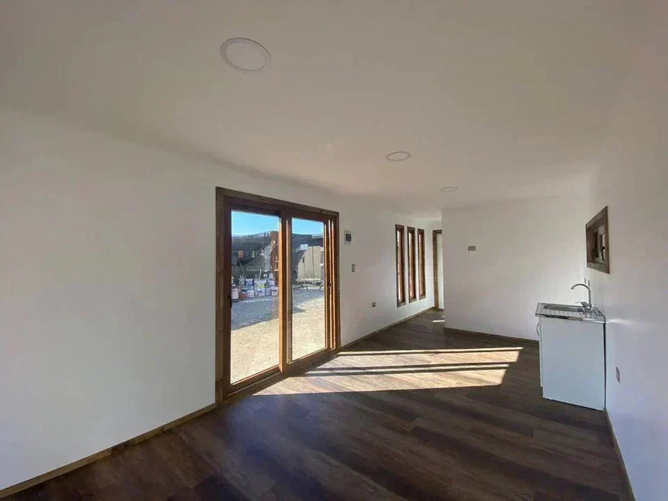 Maison modulaire GONZALEZ 36 m² – 1 chambre, salle de bain et espace de vie ouvert