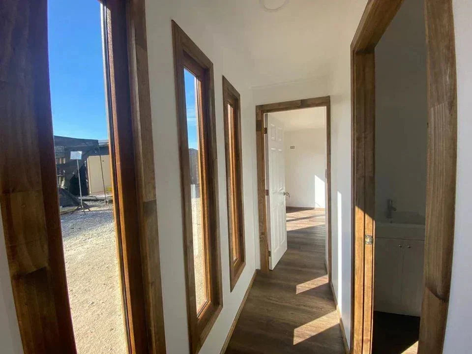 Maison modulaire GONZALEZ 36 m² – 1 chambre, salle de bain et espace de vie ouvert