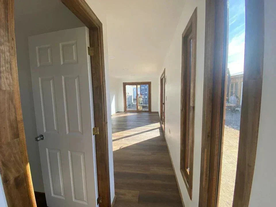 Maison modulaire GONZALEZ 36 m² – 1 chambre, salle de bain et espace de vie ouvert