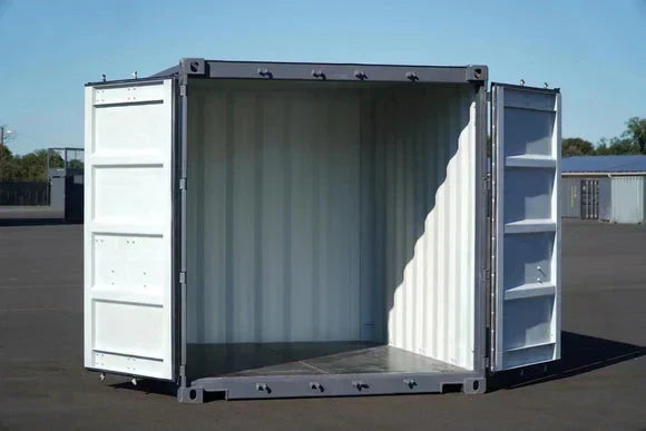 Conteneur maritime neuf 10 pieds – Acier Corten, doubles portes à ouverture 270°