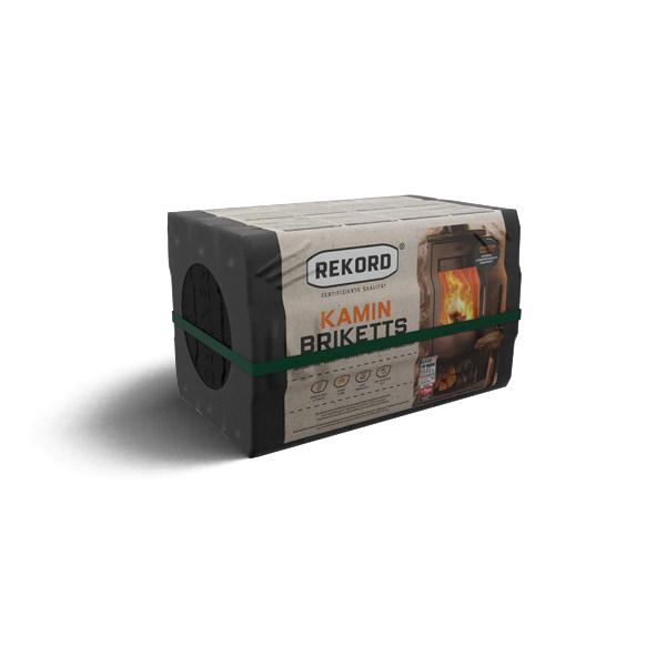 Briquettes de lignite REKORD 900Kg – Chauffage longue durée pour cheminée et poêle