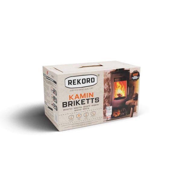 Briquettes de lignite REKORD 900Kg – Chauffage longue durée pour cheminée et poêle
