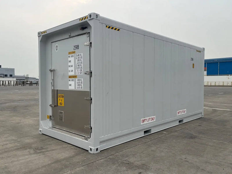 Conteneur frigorifique 20 pieds High Cube Reefer avec porte Butcher encastrée – Carrier PrimeLINE™