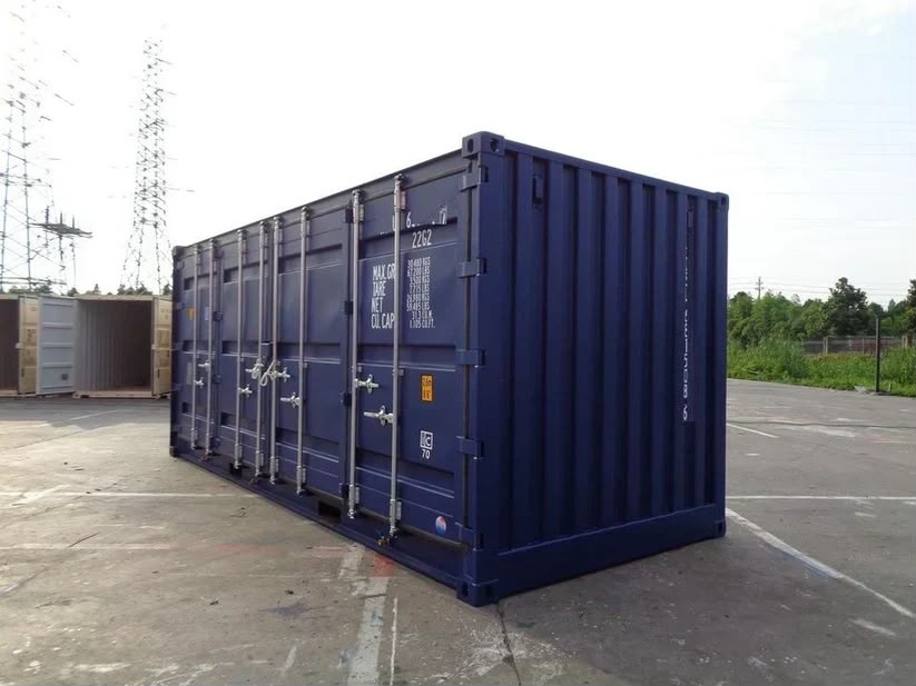 Conteneur maritime 20 pieds Open Side – Ouverture latérale intégrale pour le stockage et le transport