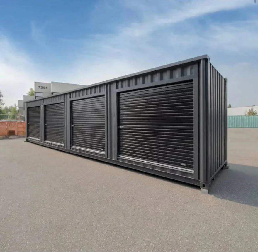 Conteneur maritime 40 pieds High Cube configuré – One Way, prêt à l’emploi