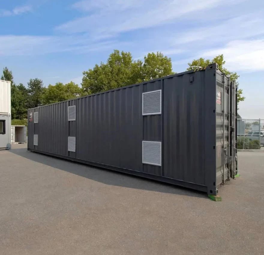 Conteneur maritime 40 pieds High Cube configuré – One Way, prêt à l’emploi