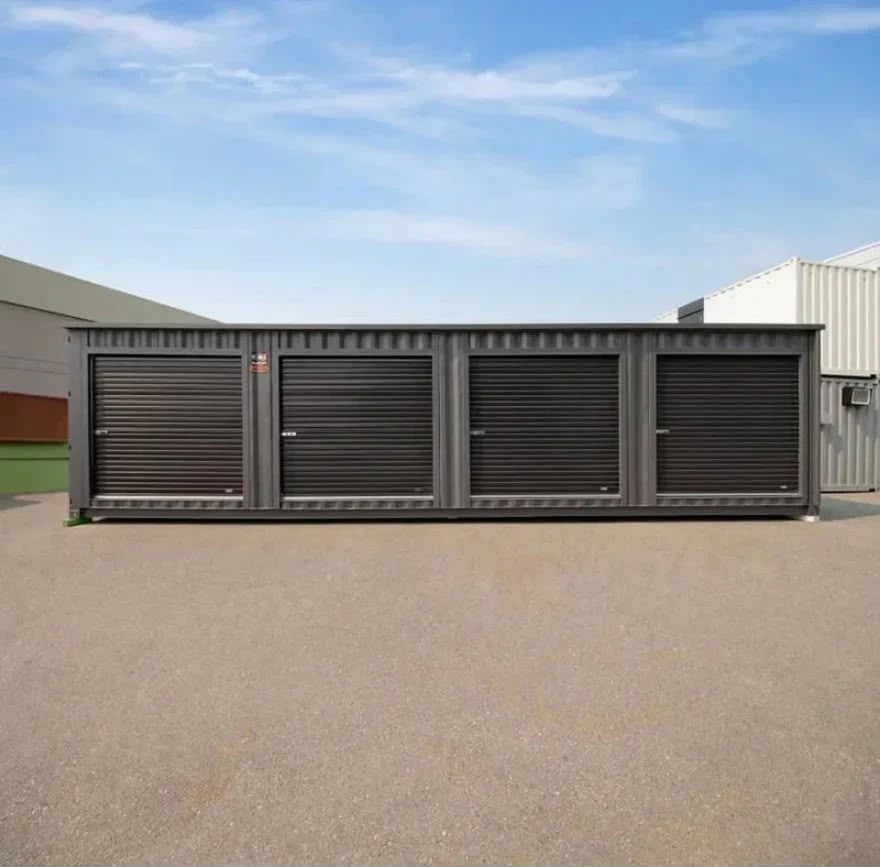 Conteneur maritime 40 pieds High Cube configuré – One Way, prêt à l’emploi