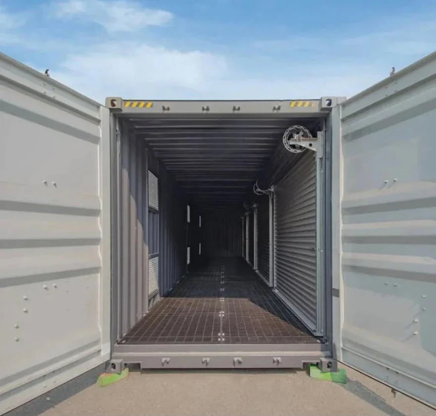 Conteneur maritime 40 pieds High Cube configuré – One Way, prêt à l’emploi
