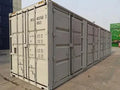 Conteneur maritime 40 pieds High Cube d’occasion avec 4 portes latérales – Conteneur de stockage
