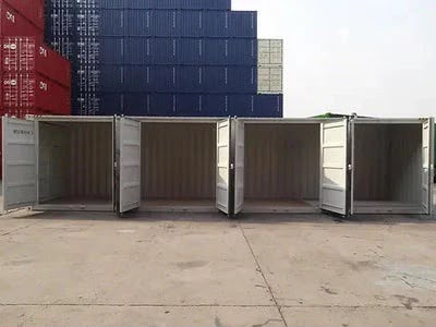 Conteneur maritime 40 pieds High Cube d’occasion avec 4 portes latérales – Conteneur de stockage