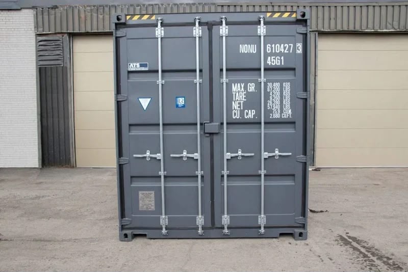 Conteneur maritime High Cube 10 pieds IICL6 – Acier Corten