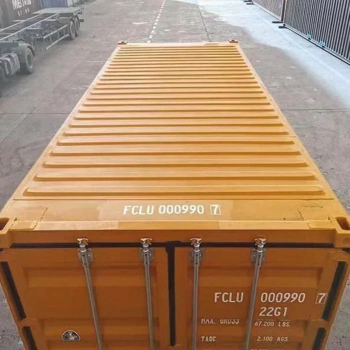 Conteneur maritime 20 pieds en acier