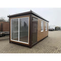 Conteneur bureau imitation bois 6 × 2,40 m – Isolé