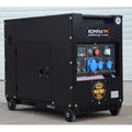 Kompak KD8000SE Camo groupe électrogène diesel insonorisé 6500 W monophasé
