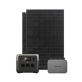 Centrale solaire EcoFlow PowerStream 800 W avec batterie RIVER 2 Pro et deux panneaux solaires Tongwei 405 W