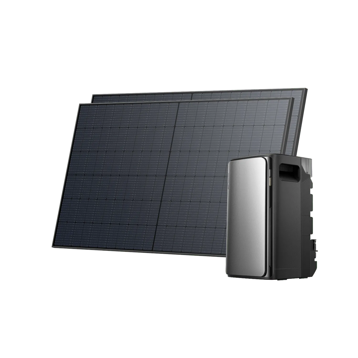 EcoFlow STREAM Ultra 1,92 kWh avec deux panneaux solaires rigides de 520 W