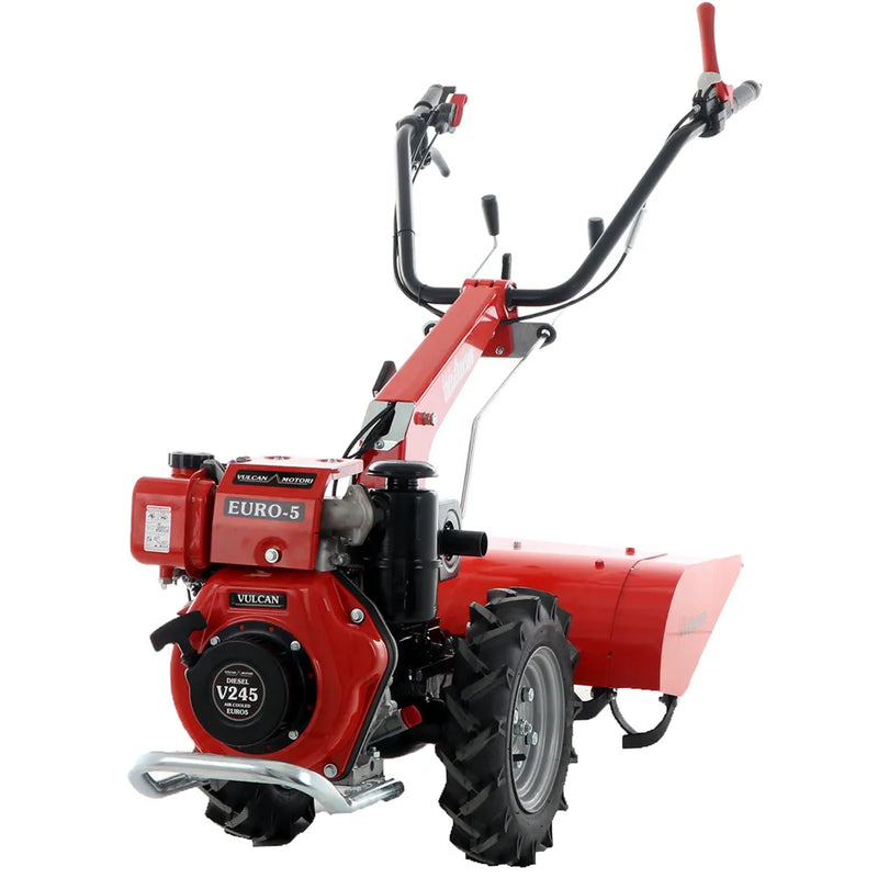 Diesse Minitriss V245 – Motoculteur diesel Vulcan 246 cm³ 4,2 CV, fraise 65 cm