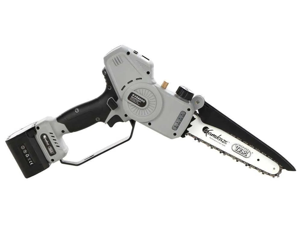 Volpi KVS6000 – Élagueuse sur batterie 21,6 V – 2 batteries 4 Ah – Guide 19 cm – photo 8