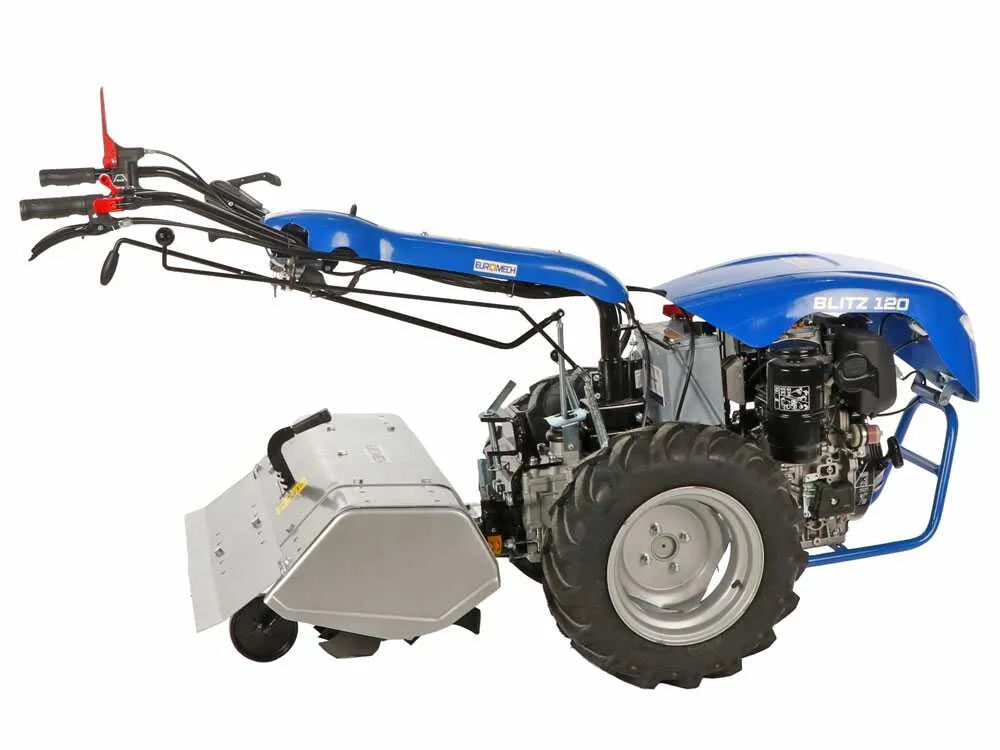 EuroMech BLITZ 120 motoculteur diesel Kohler KD15-440 12 CV démarrage électrique – photo 5