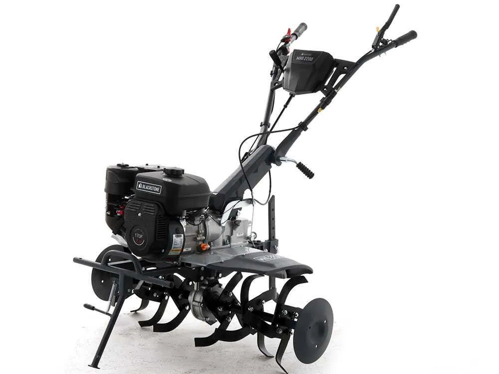 Motobineuse thermique BlackStone MHG 2200 — 212 cm³ (7 CV), fraises arrière, largeur 90 cm - photo 5