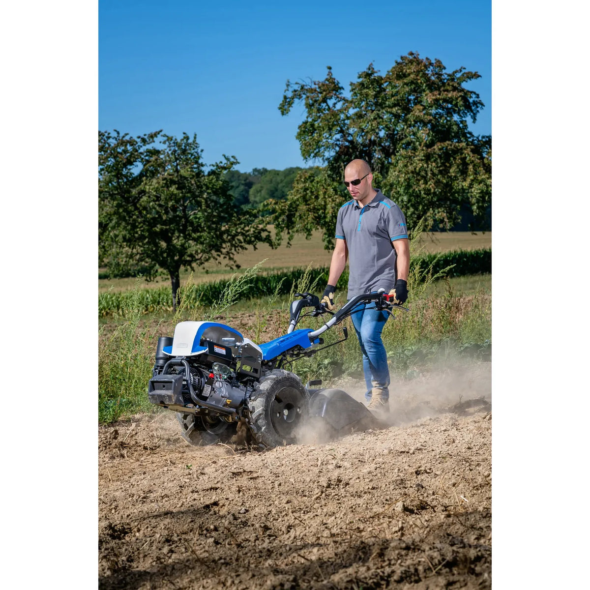 Motoculteur thermique Staub Rancher K1050S Kohler CH395 277 cm³ – fraise 70 cm