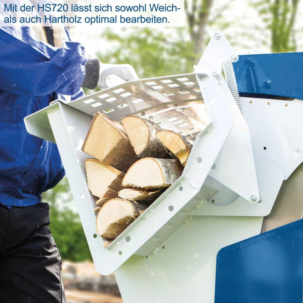 Scheppach HS720 scie à bûches à chevalet – vue 7