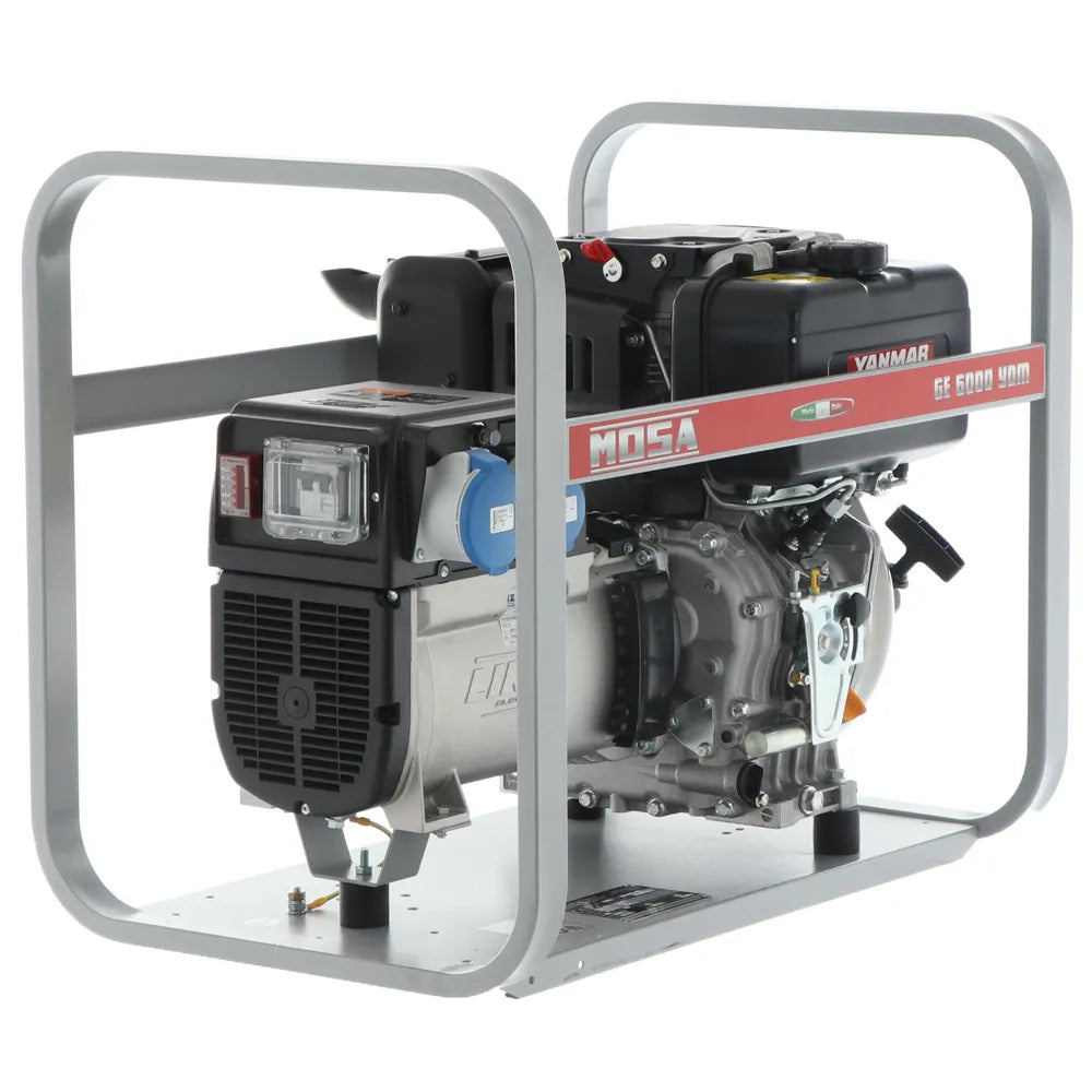 MOSA GE 6000 YDM groupe électrogène diesel monophasé avec moteur Yanmar L 100 N