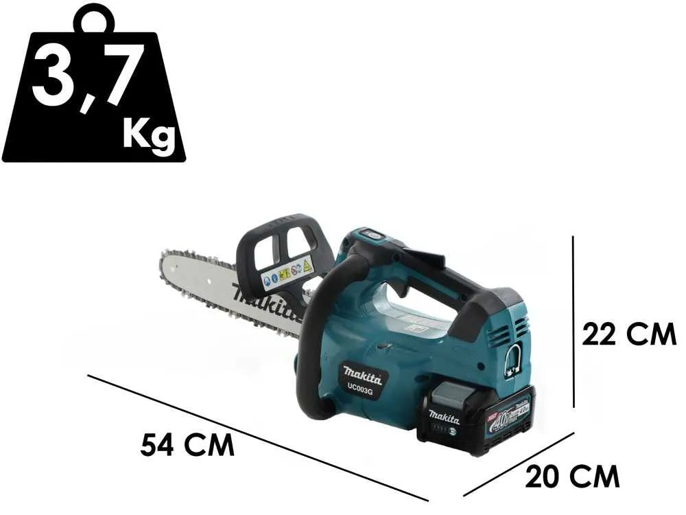 Makita UC003GZ – Tronçonneuse d’élagage XGT 40 V – Guide 30 cm – Sans batterie ni chargeur – photo 2