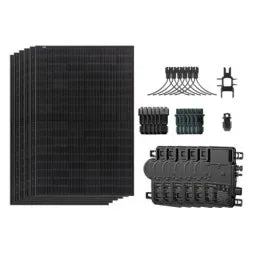 Kit solaire Enphase IQ8 de 2430 Wc avec six panneaux TW Solar de 405 W
