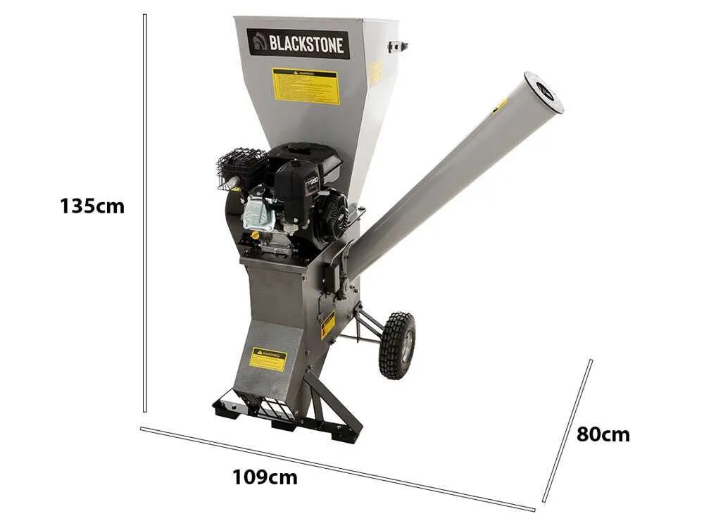 BlackStone CSB70B - Broyeur de branches thermique - Moteur Briggs & Stratton 6,5 CV - photo 2