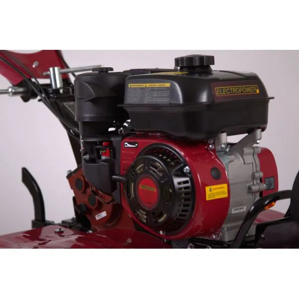 Motoculteur Electropower MEP900 7 CV avec charrue brabant et 8 fraises – 110 cm