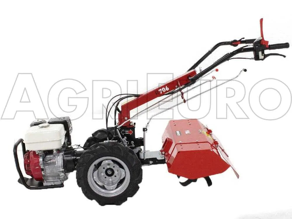 Motoculteur GINKO R706 essence Honda GX270 – 3 AV + 3 AR, fraise 60 cm – vue 2