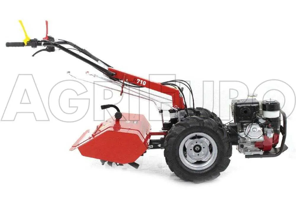 Motoculteur GINKO R710 EKO essence avec moteur Honda GP160 et essieu différentiel