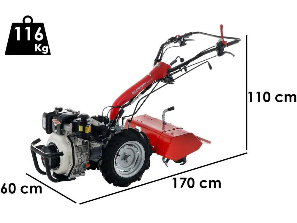 Motoculteur diesel Barbieri Flex 3+2 Karma KM178F 6 CV – fraise 60 cm