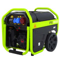 Pramac PX 8000 groupe électrogène essence triphasé 4800 W monté sur chariot