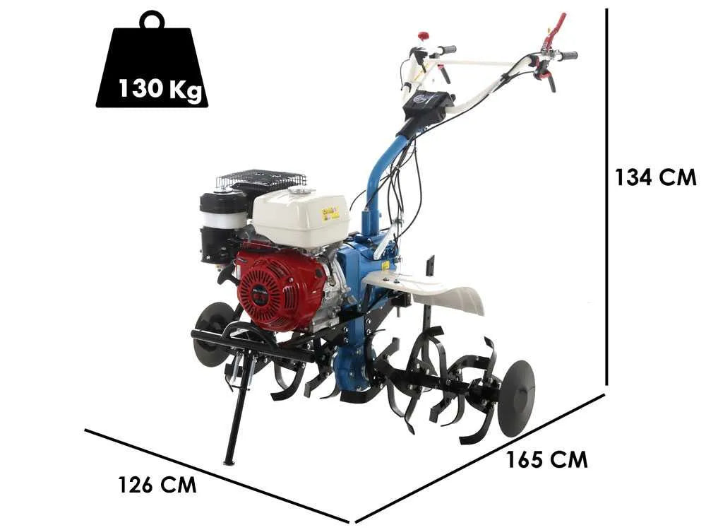 Motobineuse AGT 13000 – Honda GX390 essence 13 CV, fraise 120 cm