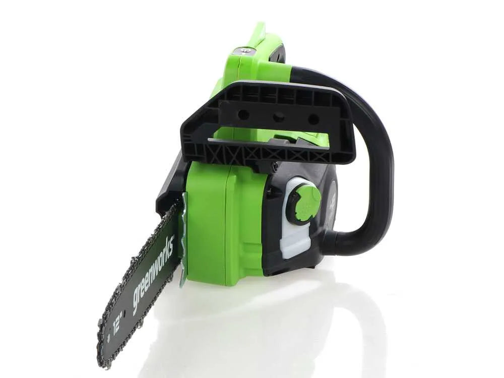 Greenworks GD48TCS – Tronçonneuse à batterie 48 V – Batterie 2 Ah – Guide 30 cm – photo 10