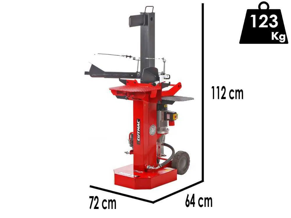Docma SF80 Rapid 380/4 XX - Fendeuse à bois électrique verticale - 400V - photo 3