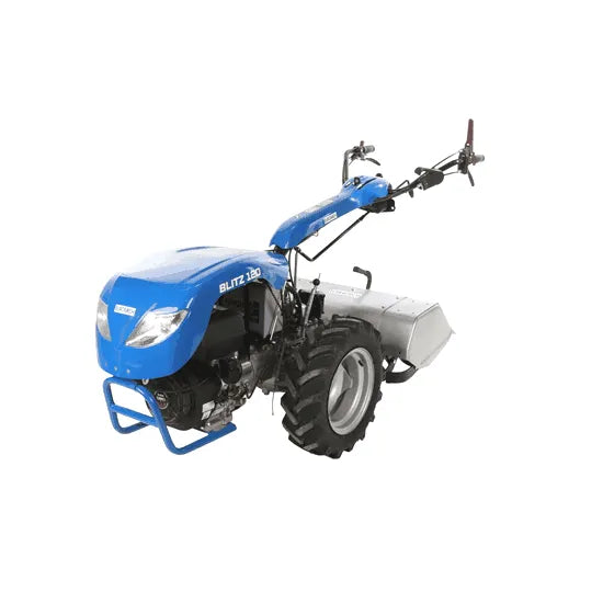 EuroMech BLITZ 120 Motoculteur essence Yagmur R420 16 CV avec démarrage électrique et attelage rapide