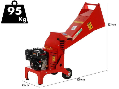 AgriEuro TOP-LINE Mora - Broyeur de branches thermique - Loncin G210 - photo 2