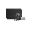 Centrale solaire EcoFlow PowerStream 800 W avec station DELTA Max et deux panneaux solaires rigides de 400 W