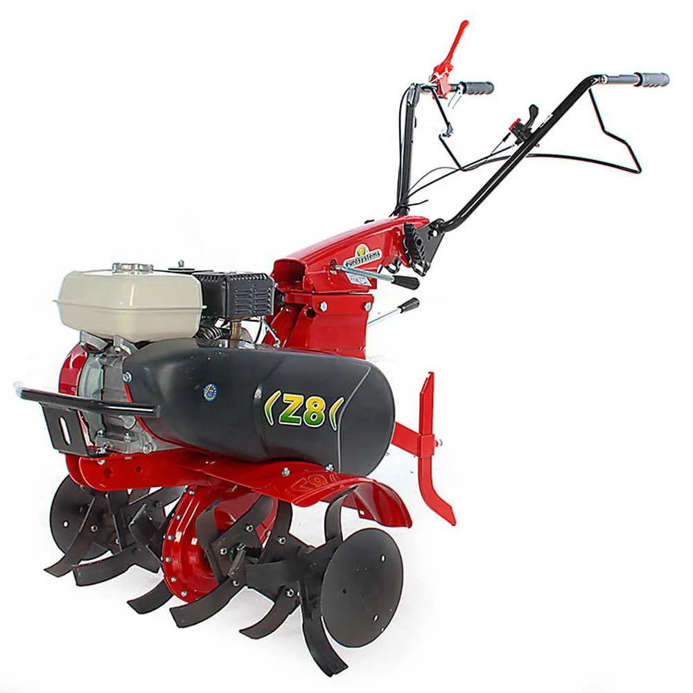 Eurosystems Z8 – Motobineuse essence Honda GX160 OHV 5,5 CV, fraise 75/50 cm