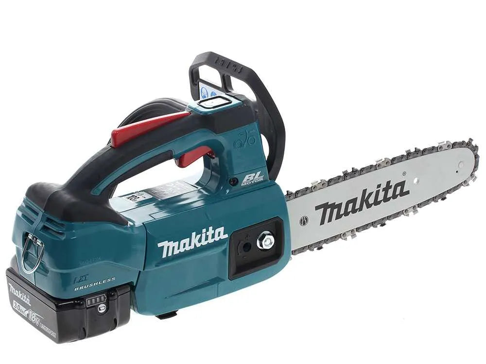 Makita DUC254 – Tronçonneuse à batterie 18 V LXT – Batterie 3 Ah – Guide 25 cm – photo 9