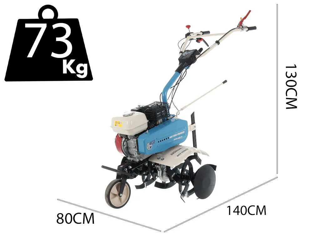 Motobineuse AGT 6500 – Honda GX200 essence 6,5 CV