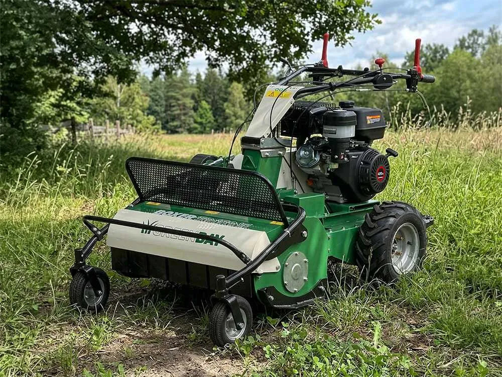GreenBay BOXER 76-150 W - Tondeuse débroussailleuse à couteaux - Loncin G420FA - vue 3