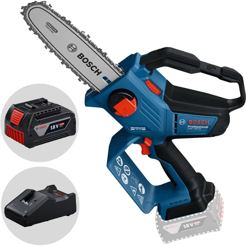 Bosch Professional GKE 18V-20 – Élagueuse manuelle à batterie 18 V – Guide 20 cm – photo 1