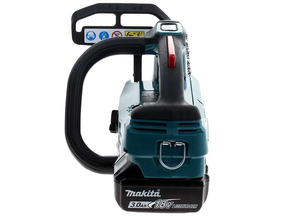 Makita DUC254 – Tronçonneuse à batterie 18 V LXT – Batterie 3 Ah – Guide 25 cm – photo 10